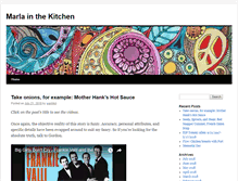 Tablet Screenshot of marlainthekitchen.com